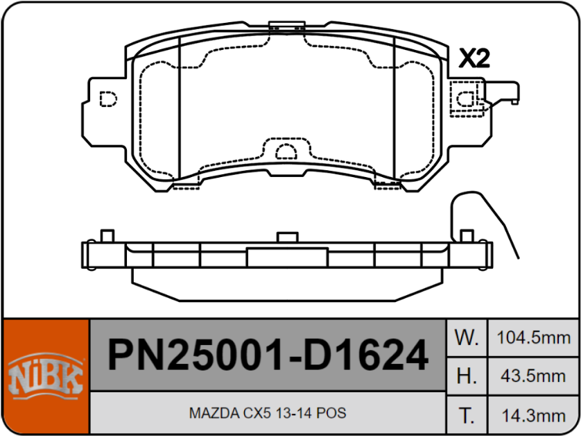 Producto NiBK PN25001