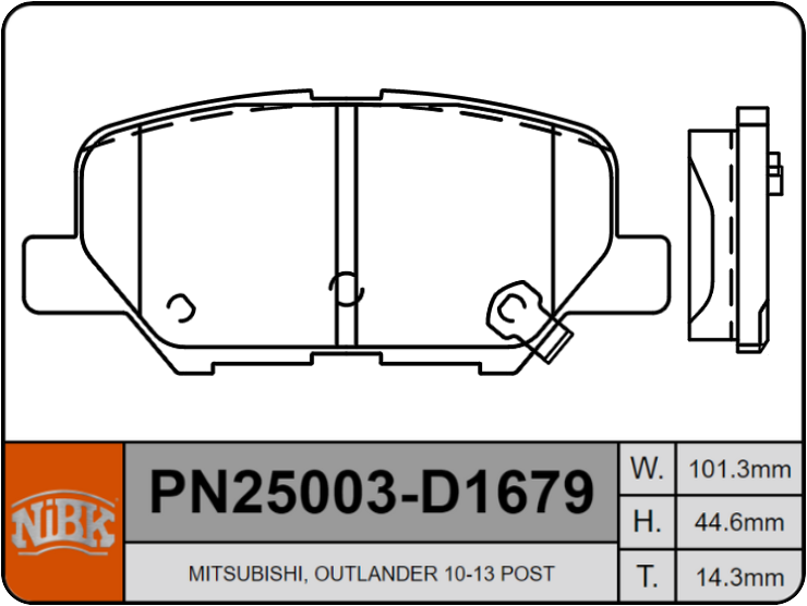 Producto NiBK PN25003