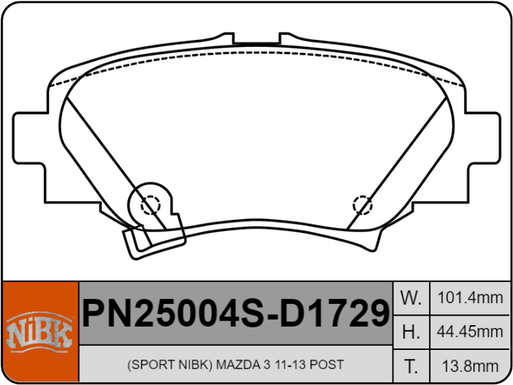Producto NiBK PN25004S