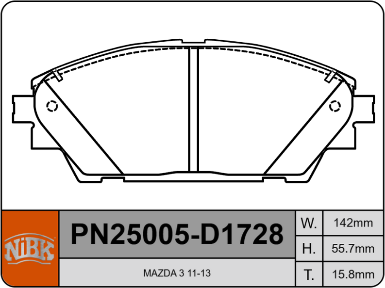 Producto NiBK PN25005