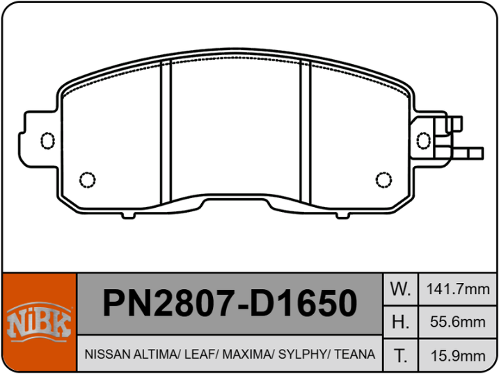 Producto NiBK PN2807