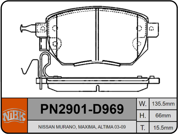 Producto NiBK PN2901