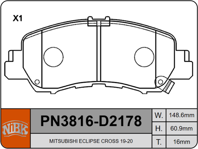 Producto NiBK PN3816