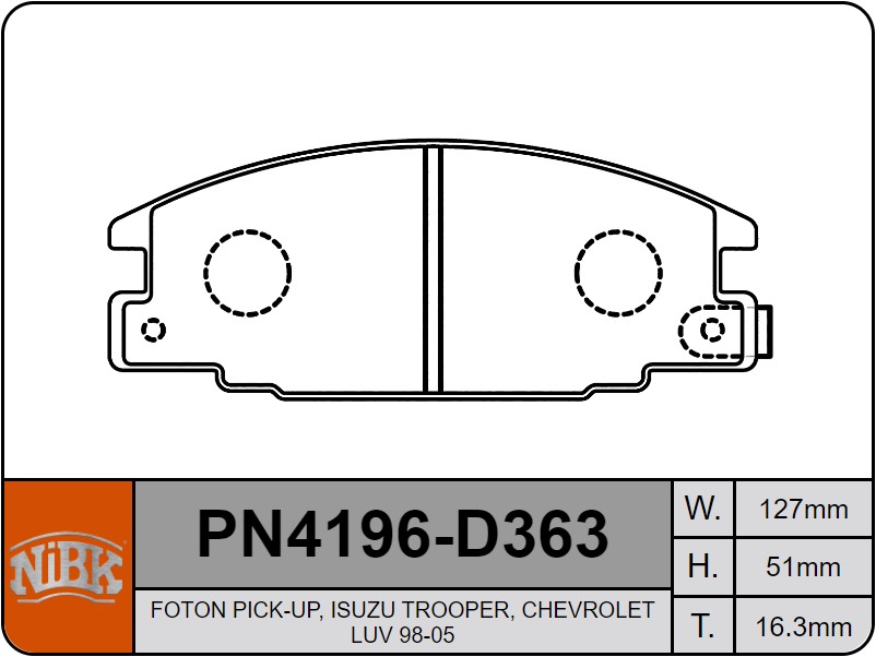 Producto NiBK PN4196