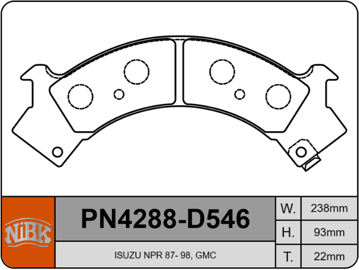 Producto NiBK PN4288