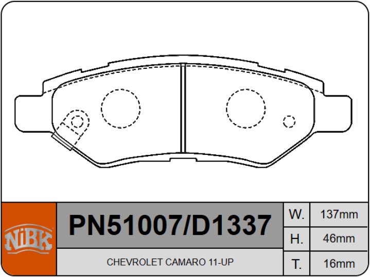 Producto NiBK PN51007