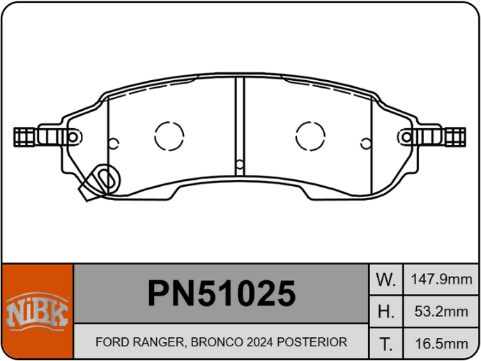 Producto NiBK PN51025