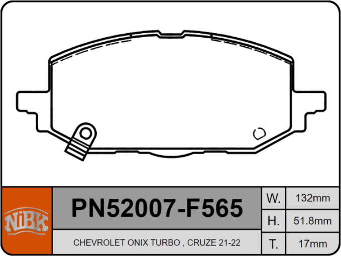 Producto NiBK PN52007