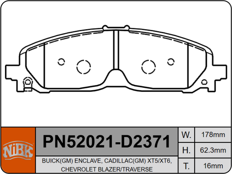 Producto NiBK PN52021