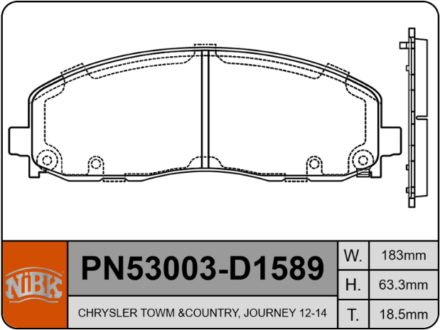 Producto NiBK PN53003