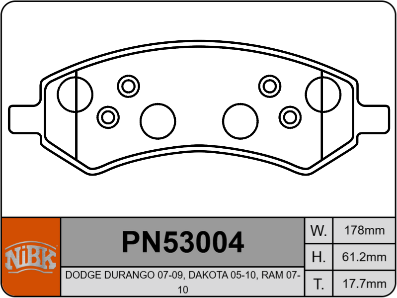 Producto NiBK PN53004