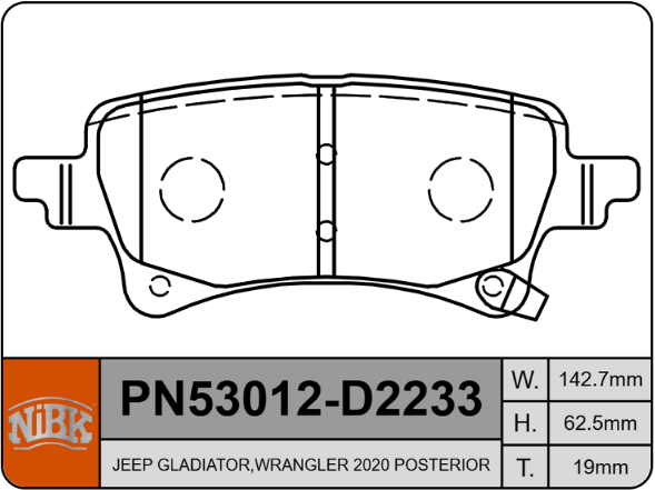 Producto NiBK PN53012