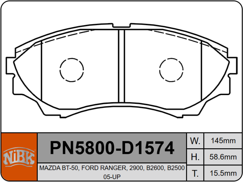 Producto NiBK PN5800