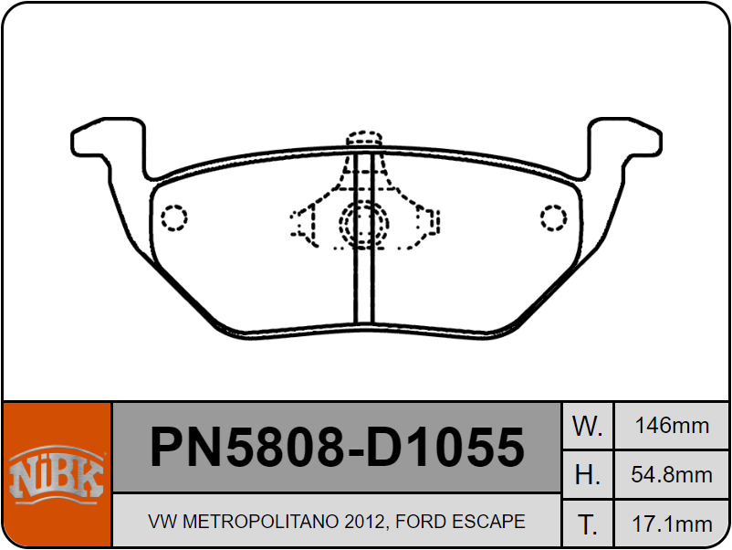 Producto NiBK PN5808