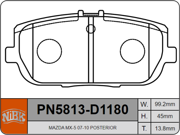 Producto NiBK PN5813
