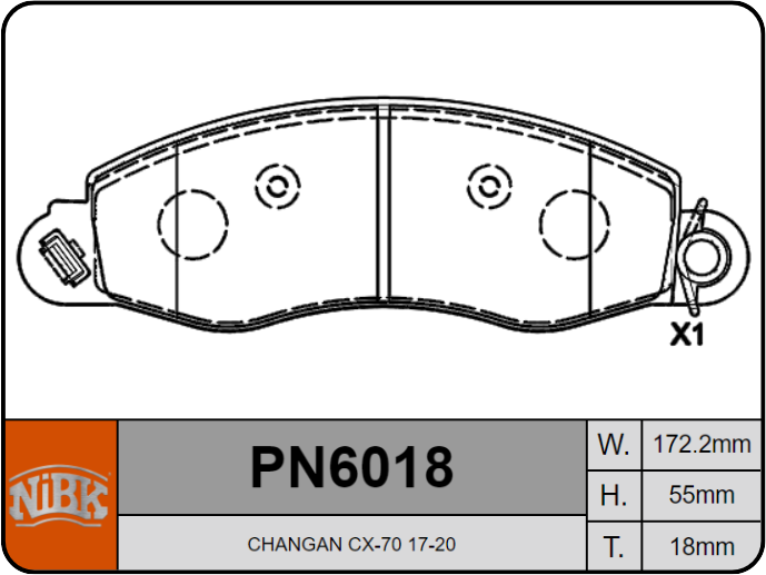Producto NiBK PN6018