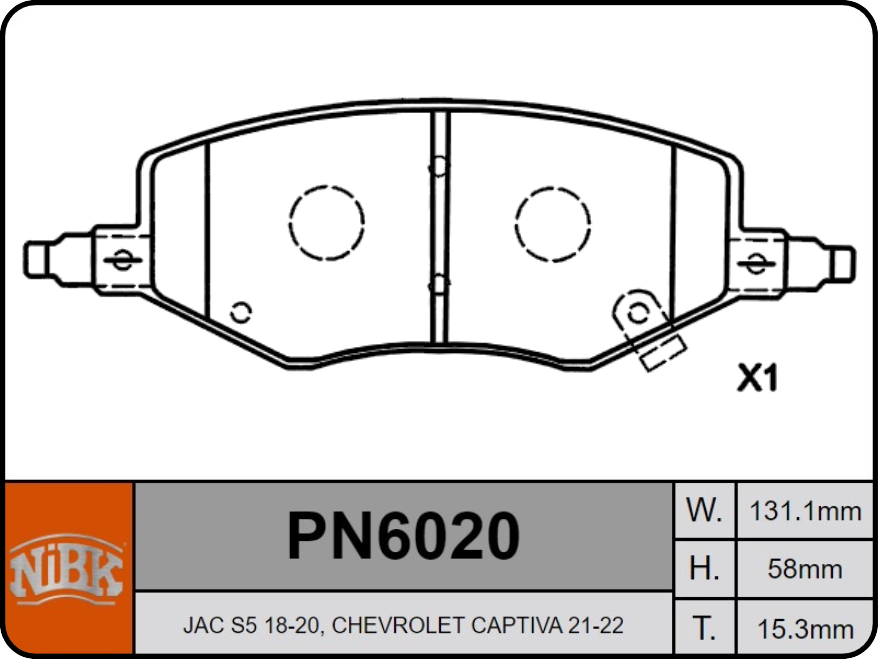 Producto NiBK PN6020