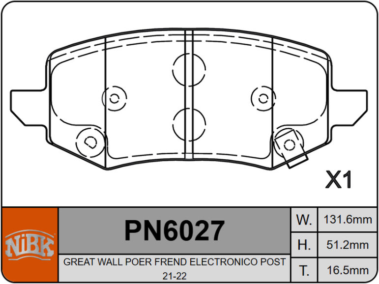 Producto NiBK PN6027