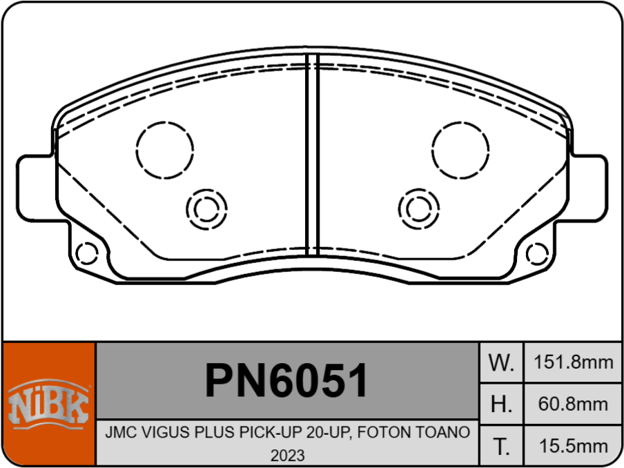 Producto NiBK PN6051