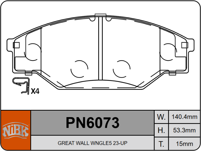 Producto NiBK PN6073