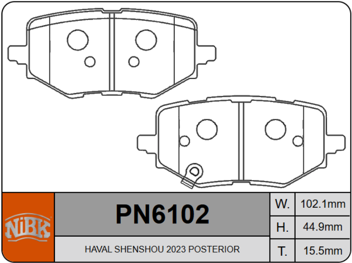 Producto NiBK PN6102