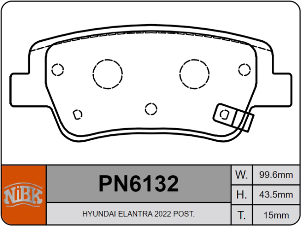 Producto NiBK PN6132