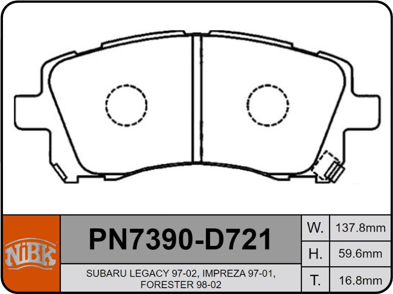 Producto NiBK PN7390