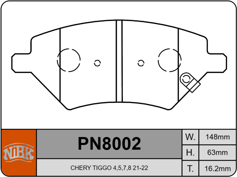 Producto NiBK PN8002