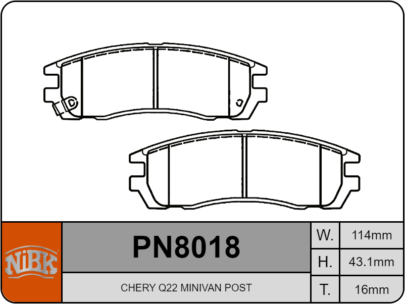 Producto NiBK PN8018