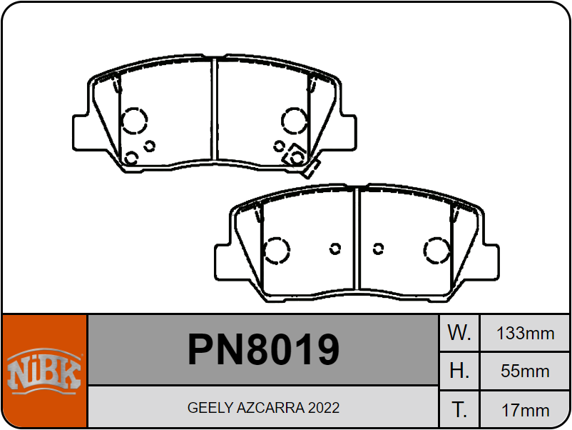 Producto NiBK PN8019