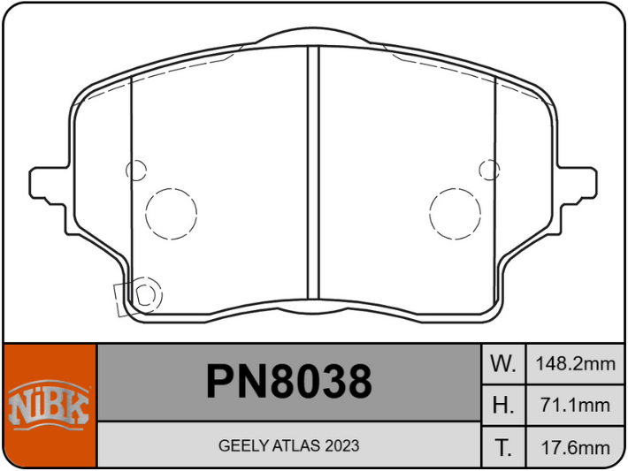 Producto NiBK PN8038