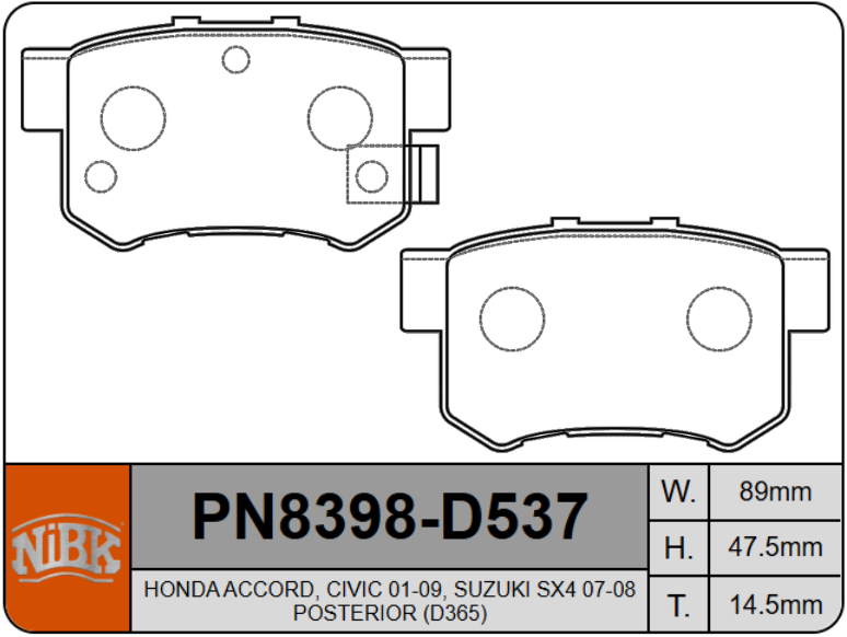Producto NiBK PN8398