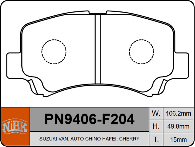 Producto NiBK PN9406