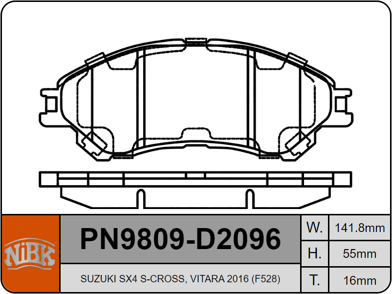Producto NiBK PN9809