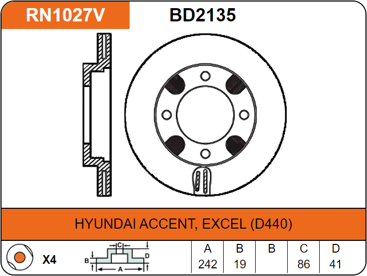Producto NiBK RN1027V