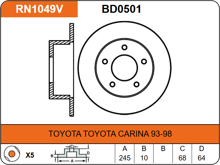 Producto NiBK RN1049
