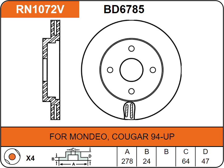Producto NiBK RN1072V