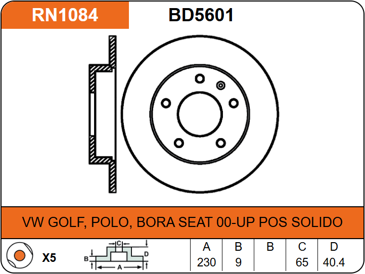 Producto NiBK RN1084