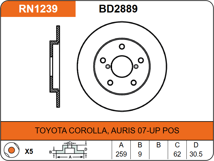 Producto NiBK RN1239