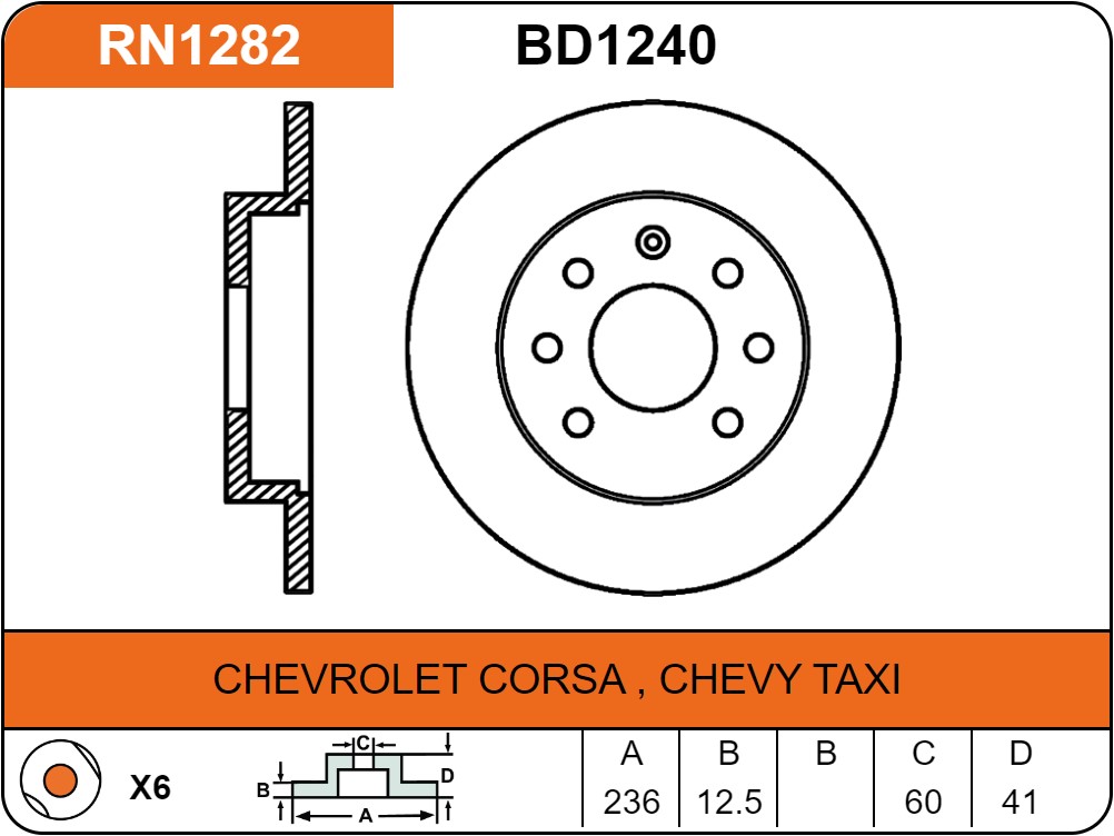 Producto NiBK RN1282