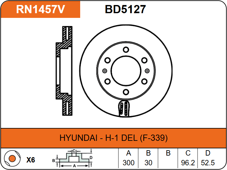 Producto NiBK RN1457V