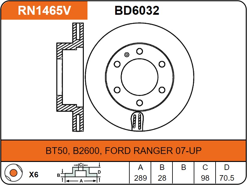 Producto NiBK RN1465V