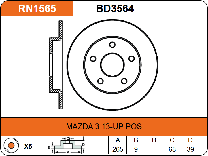 Producto NiBK RN1565