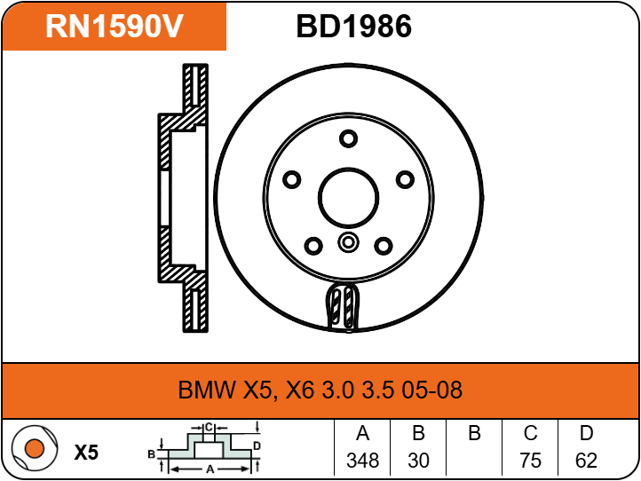 Producto NiBK RN1590V