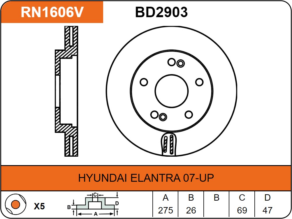 Producto NiBK RN1606V