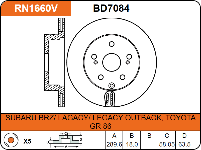 Producto NiBK RN1660V