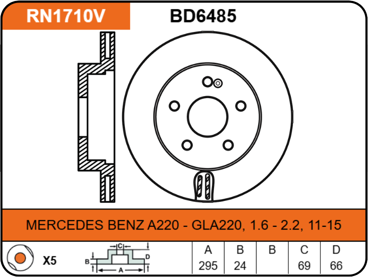 Producto NiBK RN1710V