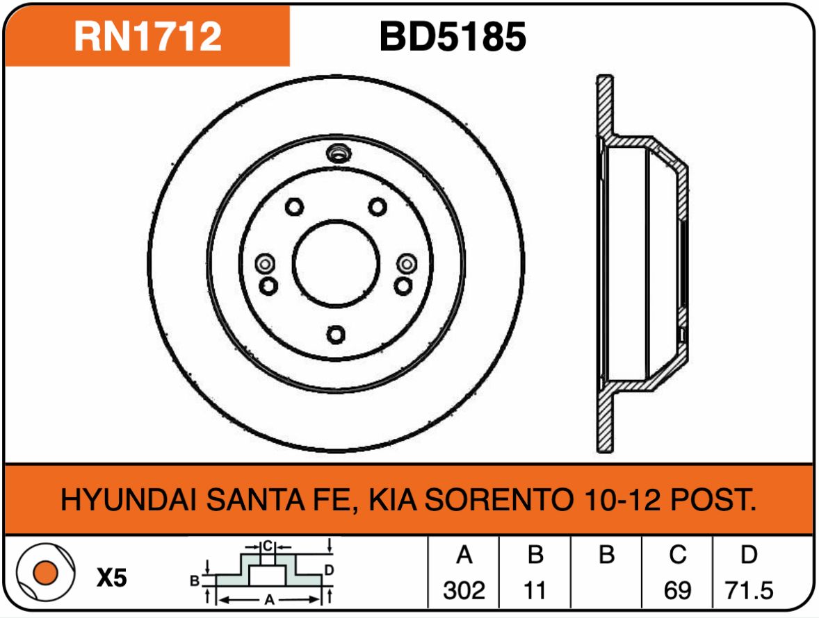 Producto NiBK RN1712