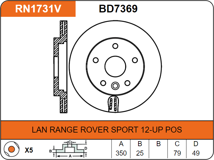 Producto NiBK RN1731V