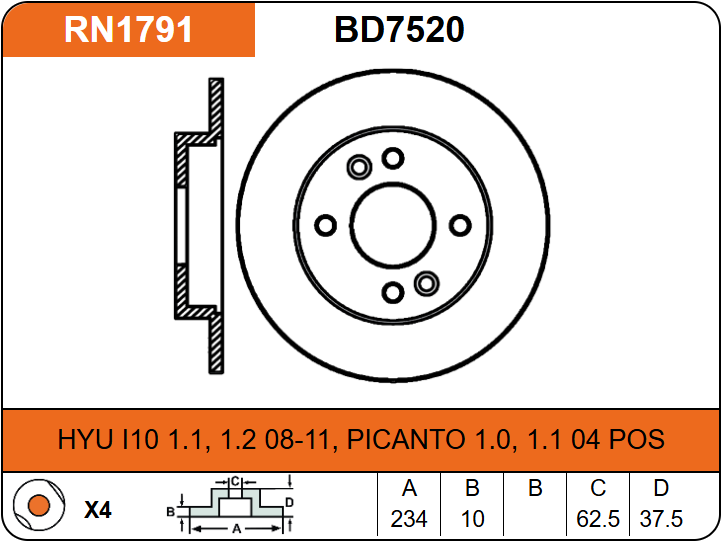 Producto NiBK RN1791